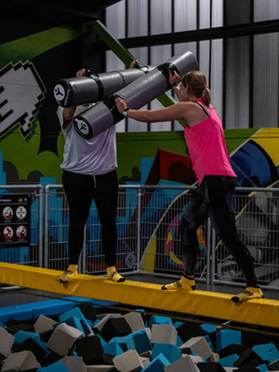 Trampolin Abenteuer von Daume und Dorn Reit- und Sportanlagen Rosenhof e.K.